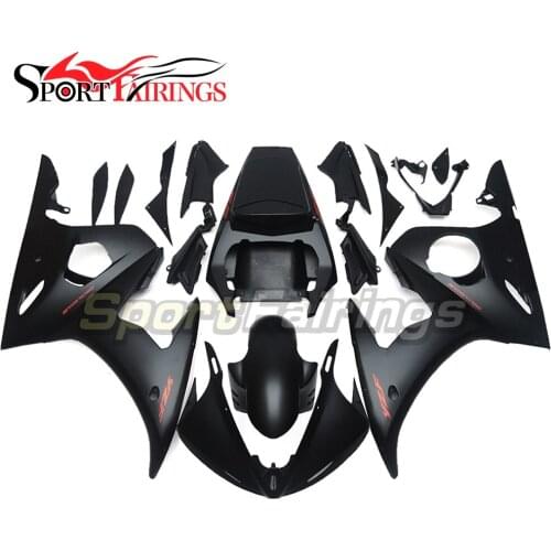 Flat Black Full Fairings For Yamaha YZF-R6 YZF600 R6 Year 2005 05 Motorcycle Fairing Kit ABS Bodywork Motorbike Fairings Cowling