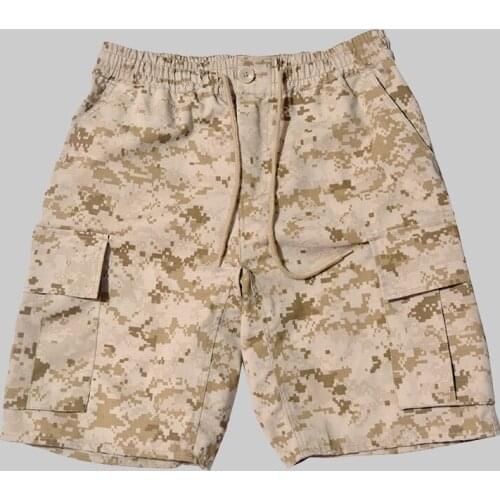 Poa004 army fans outdoor tactical elastic cotton work clothes casual shorts