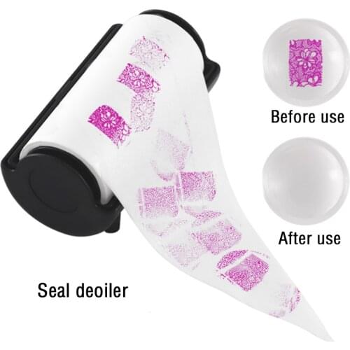 Portable Nail Stamping Seal Deoiler Cleaner Effectively Nail Stamping Removal Nail Stamping Kit Manicure Cleaner Tool