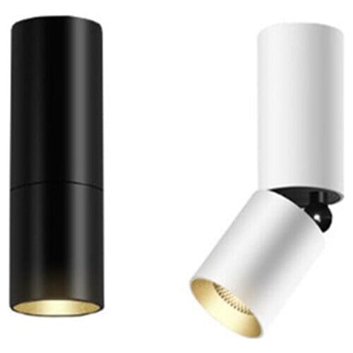 Led Surface Mounted Ceiling Downlight 3W 7W 10W ,Adjustable 360 degrees Spot light for indoor Foyer,Living Room Kitchen