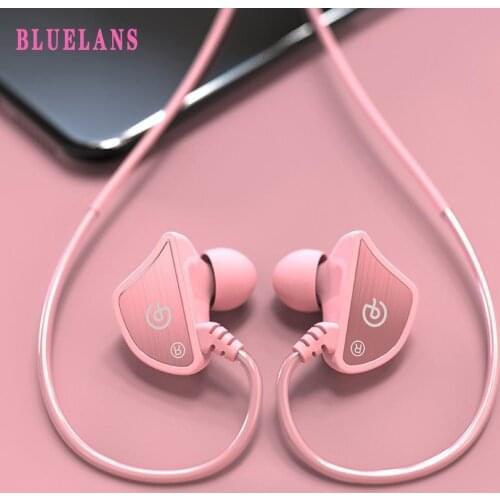 Q3 Wired Headphone Dual Moving HiFi Sound Earphone In-Ear Noise Reduction Sports Music Headset Silicone Earbuds for All Phone