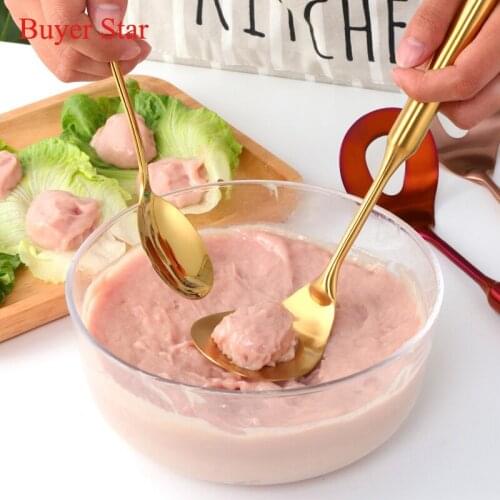 2PCS Creative Non-Stick Meatball Maker Stainless Steel Kitchen Meat Ball Mold Spoon Kitchen Gadget Meat Tools Meatball Making