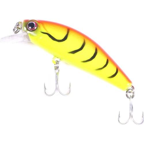 1PCS Minnow Fishing Lure 5.5cm 6.6g Sinking Hard Bait Wobbler Jig Bait Crankbait Carp Striped bass Pesca Fishing tackle SwimBait