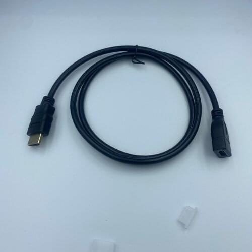 100pcs/lot 1M 1080P HDMI Extension Cable Male to Female HDMI 1.4V HDMI Extender Adapter Cable PC TV Laptop