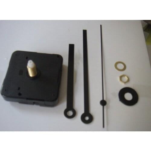 1000 pcs/lot high quality Long axis 20mm quiet simple design replacing Quartz Clock Movement full kits of accessories