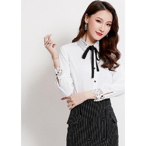 Кружевные блузки AOZUZLA China At AliExpress