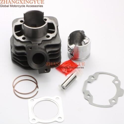 70cc Big Bore Cylinder Barrel Kit for PEUGEOT Speedake Squab SV 50 TKR Furious R10 R12 TKR Furious Trekker Road 50cc 47mm/12mm