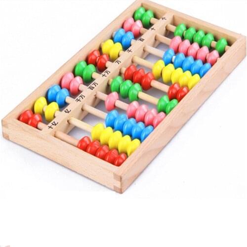 Children older students wooden abacus color abacus learn math toys MY24