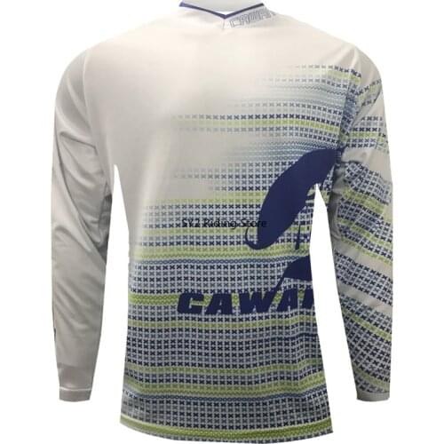 New CWF Mountain Bike DH Enduro Racing Jerseys Long Sleeves Summer MTB Bike Downhill Racing Road Bicycle Tops