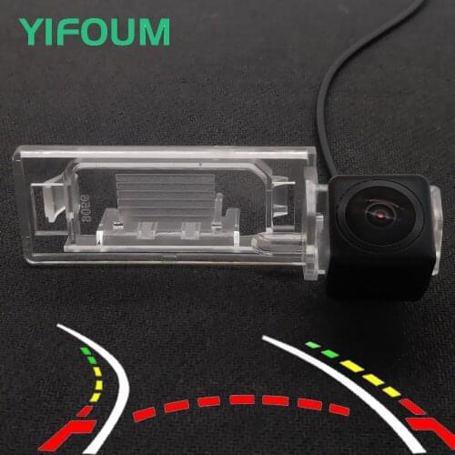 Fisheye Dynamic Trajectory Tracks Wireless Car Rear View Camera For Audi A1 A4 B8 A5 S5 Q5 TT RS TTS MK2 For Skoda Superb Yeti