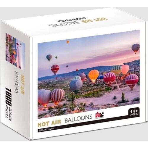 Hot 1000 Pieces Jigsaw Puzzles Educational Toys Educational Puzzle Toy for Kids/Adults Christmas Halloween Gift