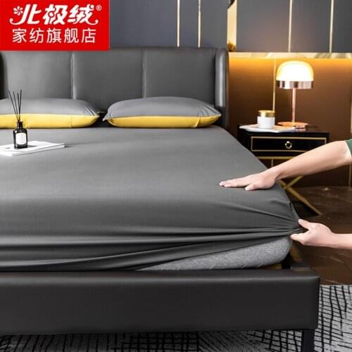 Washable cotton fitted sheet, single piece bedspread, bedspread, Simmons dust cover, mattress protective cover, full sheet