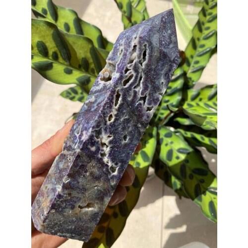 Natural sphalerite crystal tower natural crystal reiki healing 800-900g
