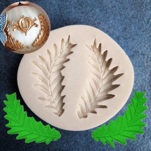The New Olive Leaves Silicone Fondant Mold Chocolate Mold Cake Mold Cake Baking Decoration Tools A1142