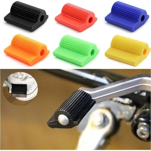 Motorcycle Shoe Protector Pedal Rubber Cover Foot Peg Toe Gel Shift Gear Lever Universal Accessory For pit dirt bike cafe racer