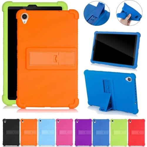 Shockproof Silicon Case for Lenovo Tab M8 TB-8505F TB-8505X Tablet Cover for Lenovo Tab M8 8.0INCH Funda Conque Case Cover+PEN