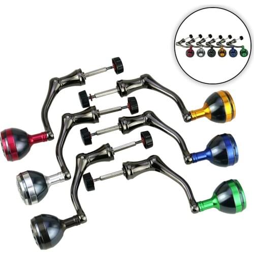 KoKossi 1PCS Metal Handle Fishing Reel Handle Rocking Arm 1000-7000 Wheel Spinning Fishing Reel Fishing Accessories Tackle Tool