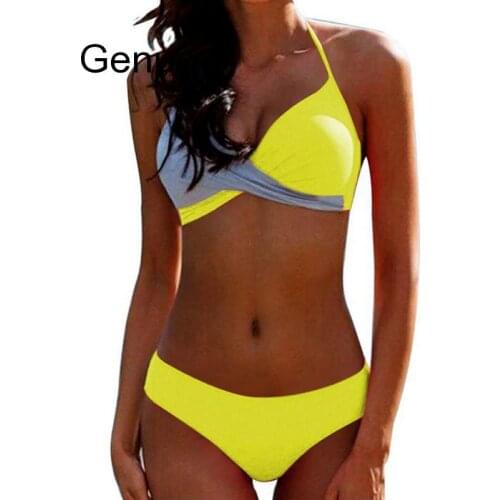 Sexy Bikini Push Up Swimwear Women Biquinis Feminino Mujer Swimsuit Tanga Swimming Bathing Suit Plus Size Bikinis Set XXXL