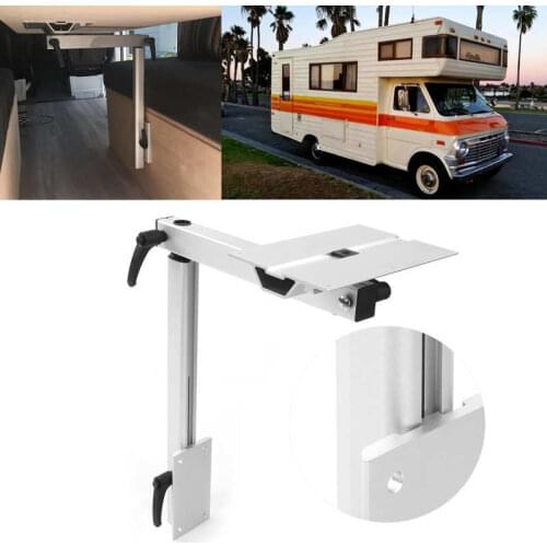 Removable Laptop Table Leg Bracket 360 Degrees Rotatable Adjustable for RV Caravan Motorhome New