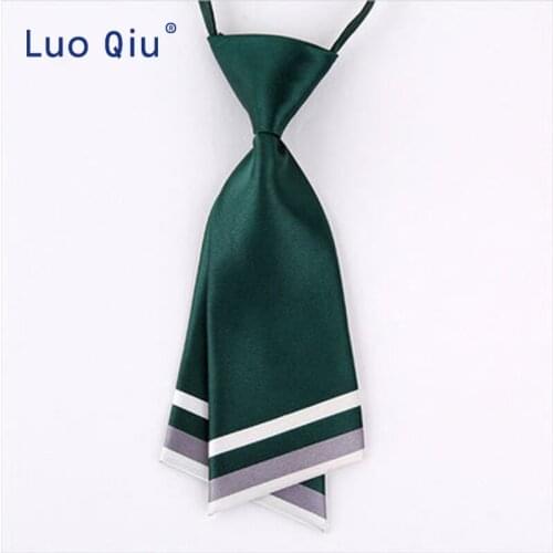 Green Neck Tie For Women Fashion Ties for Gravata Professional Uniform Neckties Female College Student Bank Hotel Staff Tie