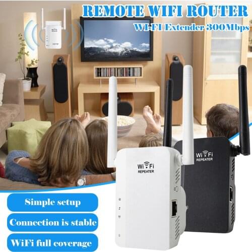 300Mbps Wireless-N Range Extender WiFi Repeater Signal Booster Network Router EU/UK/US White Web Management And Web Upgrade