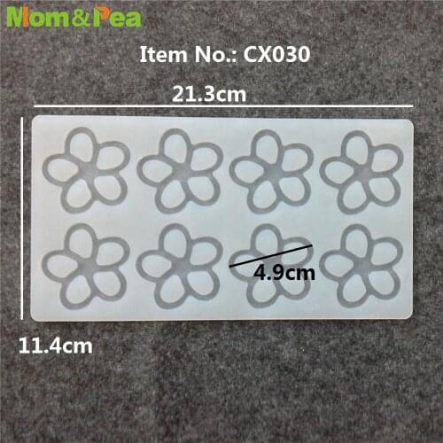CX030 8-Flower Silicone Mold Chocolate Ornamental Fondant Mould Cake Decoration Tools
