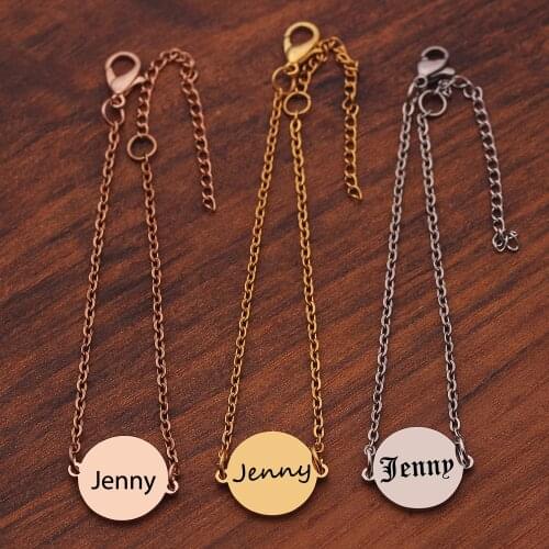 Feimeng Jewelry Engraved Bracelets