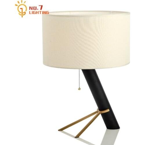 Post Modern Individual Decorative Deks Light with Pull Switch Designer E27 Led Table Lamp for Living/Model Room Study Background