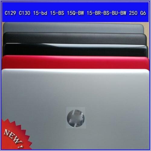 Laptop LCD Back Cover Top Case for HP C129 C130 15-bd 15-BS 15Q-BW 15-BR-BS-BU-BW 250 G6 Front Bezel Frame Housing Cover