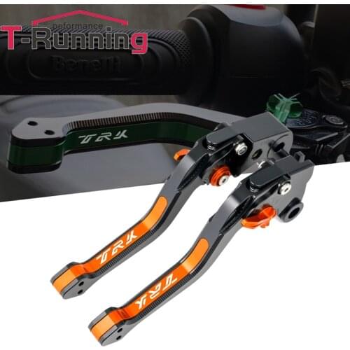 New Arrivals Motorcycle Accessories 3D Rhombus Adjustable Brake Clutch Levers For Benelli TRK 502X 502 Adv 2017 2018 2019