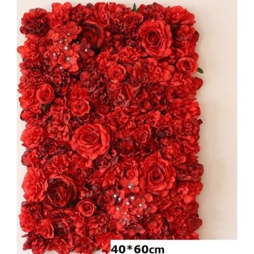 Charming hydrangea flower wall wedding car decoration artificial flowers silk flowers