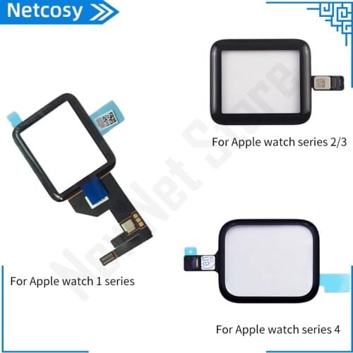 Front Glass Touch Screen Digitizer Touch Panel Repair For Apple Watch Series 1 2 3 4 38mm 42mm 40mm 44mm Touchscreen accessories