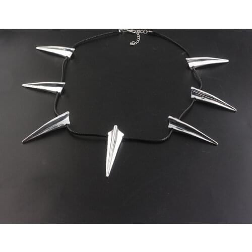 Gold Black Panther Punk Necklaces American Captain Civil War Super Hero T'Claw Cool Necklace For Men Fans Gift