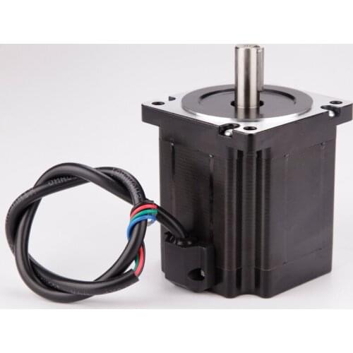 Nema34 stepper motor 8618HB2401 single shaft 2 phase 861oz-in 6.08N.m 96mm 6A