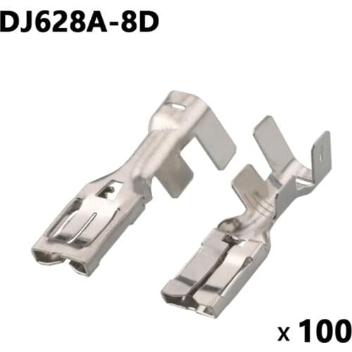50 PCS 8.0 Series Plug socket Automotive Connector Connector Terminal High Current Terminal Block DJ628A-8D