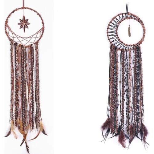 Vintage Indian Tapestry Handmade Long Tassel Decor Wall Hanging For Home Ornaments Dreamcatcher Bohemian Chic Moon Tapestry