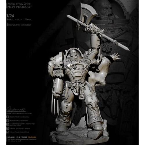 75mm 1/24 Resin figure model kits DIY self-assembled TD-2854