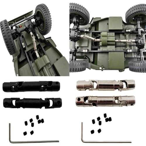 2Pcs Car Accs Universal Drive Shaft for MN91K MN99S WPL B36K C-34KM Q62 Q60