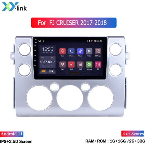 9 inch Android 8.1 Car Radio Multimedia Player For Toyota FJ CRUISER 2017-2018 Stereo GPS Navigation system accessories no 2 din