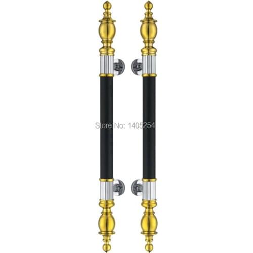 DHL Free shipping Popular sale gold color glass door pull round handle