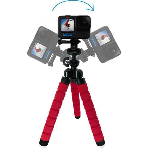 Gopro Holder Flexible Octopus Tripod Bracket for Camera Selfie Stand Monopod