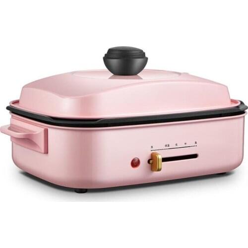 Electric Barbecue Grill Multifunctional Electric Cooker Household Electric Hot Pot Eletric Grill Pan All in One Machine IT-6090B