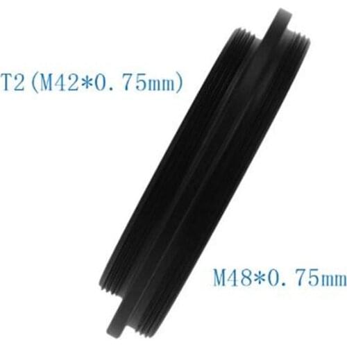 Agnicy Adapter Ring M42x0.75mm to M48x0.75mm Revolution Male Butt Thread Telescope Photography Accessories