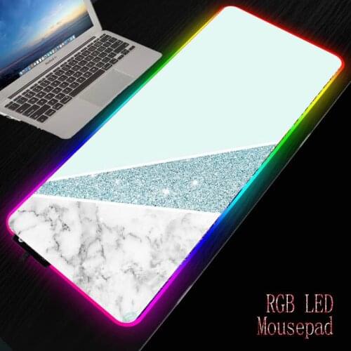 MRGBEST Moivekeyboard computer mouse pad LED luminous mouse pad RGB large mouse pad Gamer XXL mouse blanket PC desktop game pad