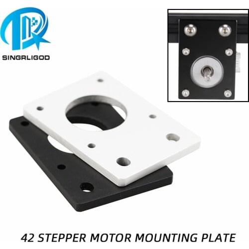 NEMA 17 42-Series Stepper Motor Mounting Plate Fixed Plate Bracket For 3D Printer CNC Parts fit 2020 Profiles