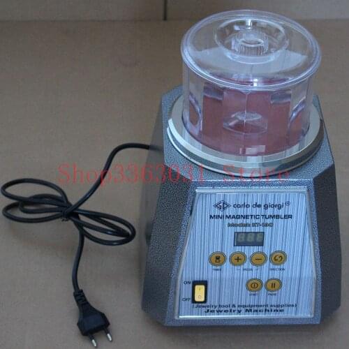 Magnetic Tumbler Jewelry Polisher rotary tumbler for jewelry gold silver