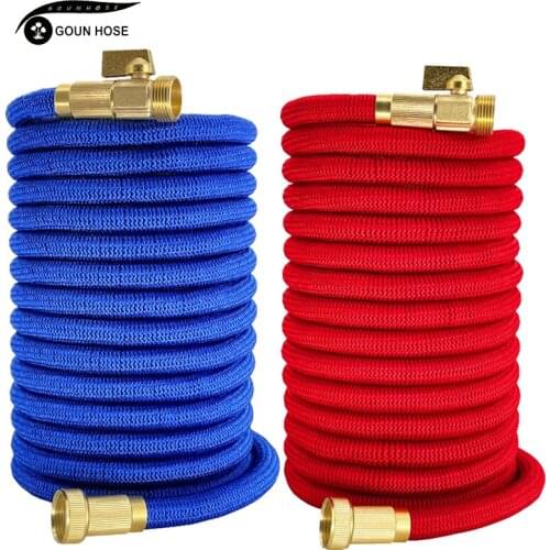 New Garden Watering Hose Flexible Retractable Magic Hose High Pressure Washer 3/4 Joint Car Washing Hose 17ft-150ft Direct Sales
