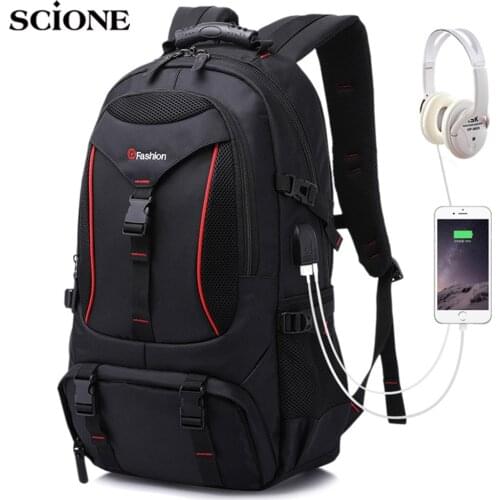 Outdoor Hiking Camping Backpack Hunting Bag Climbing Waterproof Traveling Bags for Men Sport Trekking Rucksack Back Pack XA946WA