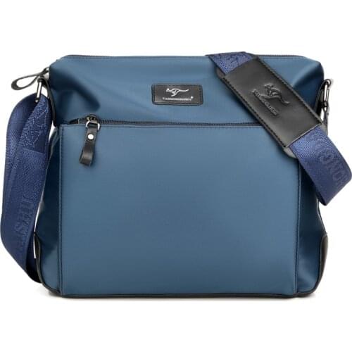 Kangaroo Luxury Brand Summer Oxford Messenger Bag For Men Shoulder Bag Men Casual Nylon Crossbody Bag Male Large Capacity Flap