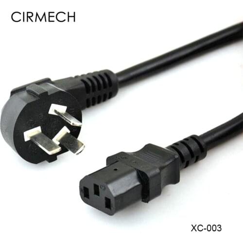 CIRMECH Standard computer case 10A power cord display adapter AC power cord core is of good quality
